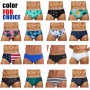 Men's Swimming Trunks Sexy Low Waist Swimwear Beach Swimsuit For Surfing Male Quick Dry Breathable Plus Size