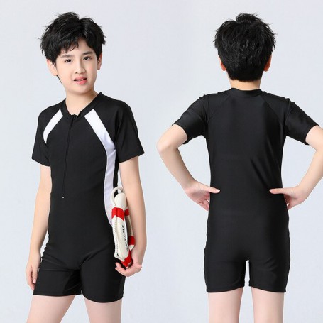 New Children's Swimsuit Quick-drying Waterproof High Elasticity One-piece Teen Student Swimsuit Summer Swim Suit