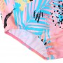 BAOHULU Kids One-Piece Swimsuit UV 50+ Protective Summer Rash Guard Long Sleeve Mix Peach Color Swimwear Water Sport Costumes