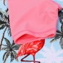 BAOHULU Girls Two Pieces Set Short Sleeve Rash Guards Swimsuits UPF 50+ UV Protective Swimwear Summer Beach Bathing Suit Costume