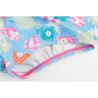 One-piece Baby Swimsuits Kid's Swimming Suits Long Sleeve Bathers UPF50+ Sun Protection Bathing Clothes Girl's Swimwear