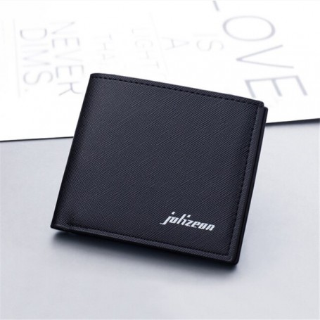 Men Wallet PU Leather Black/white Credit Card Holder Wallet Case Male Short Purse 2022 Money Bag for Men Coin Purse by Factory