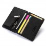 Ultra Thin 2022 New Men Male PU Leather Mini Small Magic Wallets Zipper Coin Purse Pouch Plastic Credit Bank Card Case Holder