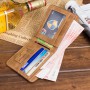 New Men's Wallet Short Frosted Leather Wallet Retro Two Fold Vertical Wallet Youth Korean Multi-Card Wallet 2022 Luxury Wallet