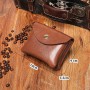 Vintage Solitaire Storage Bag Coins Purse Men Wallet Double Layer PU Leather Business Wallets Women ID Credit Card Holders Pouch