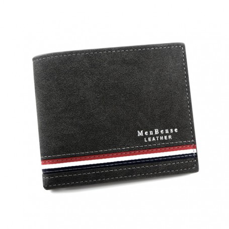 Short Men Wallets Clutch Small Zipper Coin Pocket Slim Credit Card Holder Male Wallet Luxury PU Leather Photo Holder Men Purses