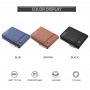 New Wallet Men's Short Small Multifunctional Hand Card Holder PU Business Zipper Purse Fashion High-quality Casual