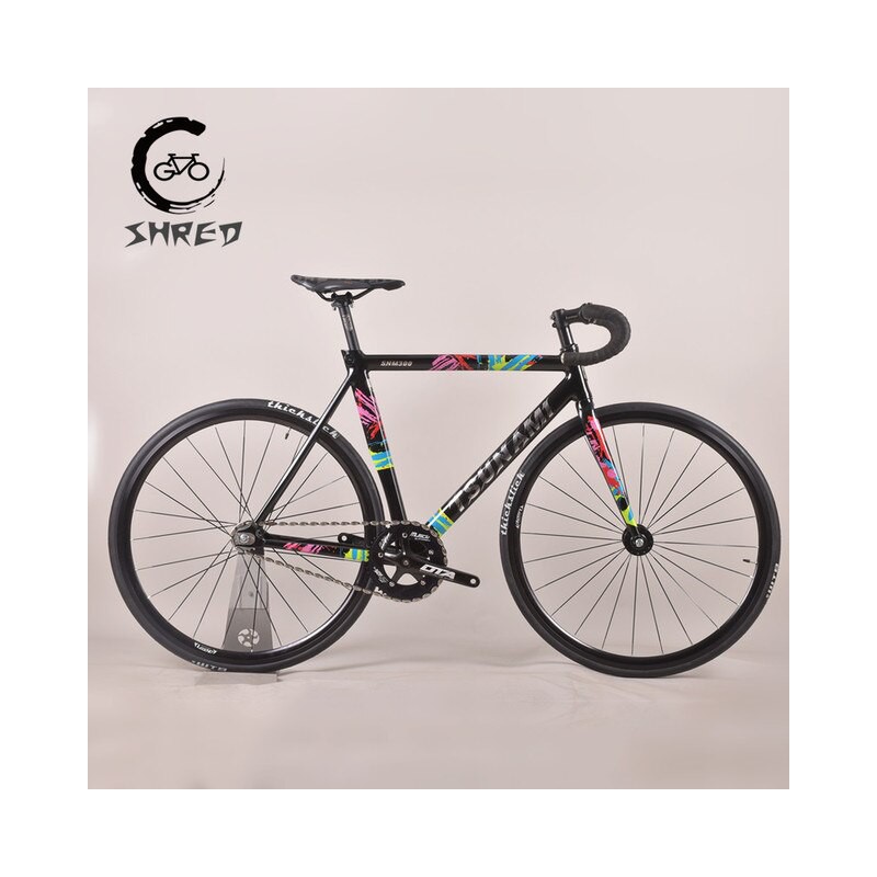 TSUNAMI SNM300 FIXED GEAR BIKE Aluminum Frame Single Speed Full Fixie