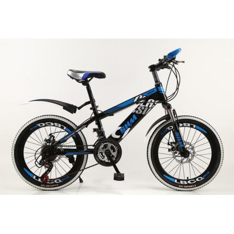 Children's Bicycle 40 High Knife Circle student Bike 6/21 Speed 20 Inch Variable Speed Mountain Bike Paint Shock Bicycle