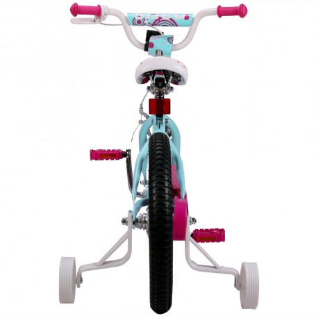 12 14 16 Inch Paris Girl Kids Bike Pink and Blue Kids Bicycle with V break and Training Wheels for Girl