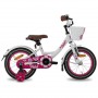 Kids Bike 12 14 16 Inch Wheel Girls Pink Purple White Bicycle Colorful Children Foot Break V Brake bicicleta
