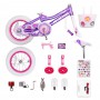 JOYSTAR Totem Series 14 inch Girl's Kids Bike Pink and Purple Children Bicycle for Three to Six Aged Boy ride on toys