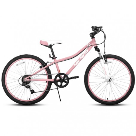 Free Shipping 24 inch wheel Bikes 7 Speed Bicycle Front Rear V Brake MTB Road Bike City bicicleta Teenager Student