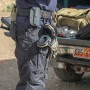 Military version secret service tactical pants Multi Pocket anti scratch
