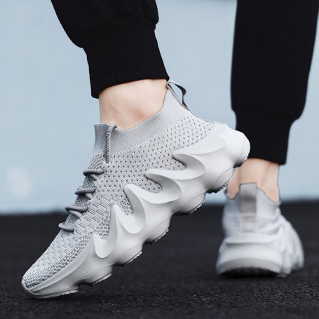 Men Breathable Mesh Running Shoes Lightweight Outdoor Jogging Shoe Basket Training Athletic Footwear Sport Sneaker