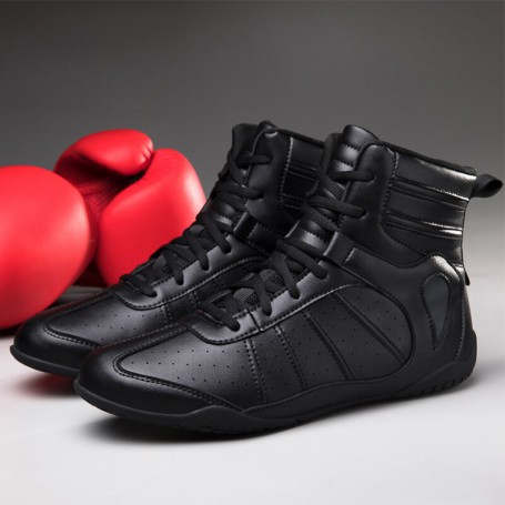 Boxing Trainers Sneakers Light Weight Men Breathable Wrestling Shoe Outsole Fighting Professional Footwear