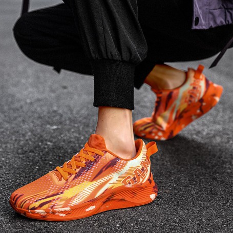 Men Sneakers Mens Casual Shoes Tenis Luxury Shoes Trainer Race Lace-up Shoes Fashion