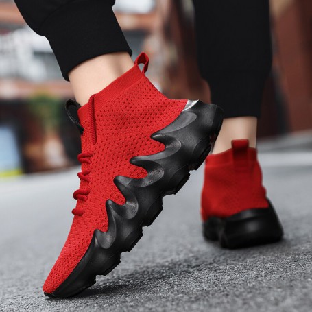 Men Socks Shoes Best Quality Speed Trainer Sneakers Casual Shoes Fashion Men's Sports Sneakers