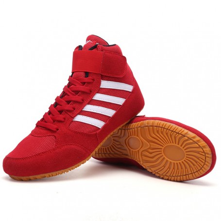Boxing Shoes Rubber Outsole Breathable Wrestling Training Boots Anti-Slippery