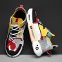 Mixed Colors Sneakers Men Breathable Trendy Male Couple Shoes Big Size 46 Light Casual Shoes