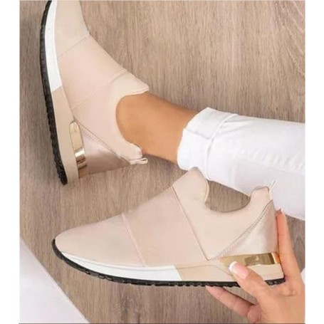 Sneakers Mesh Platform Breathable Lace-up Shoes Tennnis Feminino Casual Sports Shoes Women Flats 1696