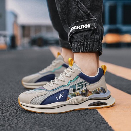 Size 39-44 Men Tennis Sneakers Sport Running Canvas Shoes Walking Footwear Trainers Breathable Shoe 561