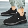 Men Sneakers Tennis Shoes Comfortable Running Walking Casual Breathable unisex Shoes Non-slip Black Big Size 48 Tennis Masculino