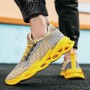 WEH Men Breathable Mesh Sneakers Soft Comfortable Running Sport Shoes Lightweight Luxury Athletic Hip Hop Streetwear Men Shoes