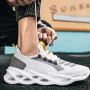 WEH Men Breathable Mesh Sneakers Soft Comfortable Running Sport Shoes Lightweight Luxury Athletic Hip Hop Streetwear Men Shoes