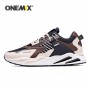 ONEMIX Retro Running Shoes Men's Large Size Sneakers Wild Comfortable Casual Shoes Outdoor Travel Harajuk Walking Jogging Shoes