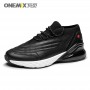 ONEMIX fashion Men's Sport Running Shoes Men's Sneakers Breathable Mesh Outdoor Athletic Shoes Male Shoes Leather Casual Shoes