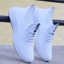 Men's Shoes Summer New Breathable Mesh Sneakers for Men Running Casual Sports Shoes Hollow White Men Tennis Shoes
