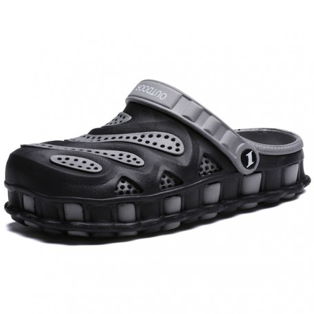 2022 Men Summer Casual Outdoor Sandals Lightweight Massage Beach Sandals Garden Male Shoes EU40-46
