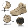 New Men's Hiking Boots Trendy Vintage Sneakers Desert Waterproof Hiking Shoes Non-slip Martin Boots  Outdoor Shoes for Men 2022