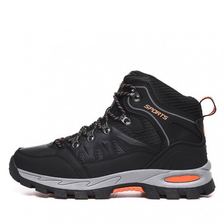 New Classics Style Men Hiking Shoes Action Leather Men Athletic Shoes Lace Up Outdoor Men Jogging Sneakers high top outdoor