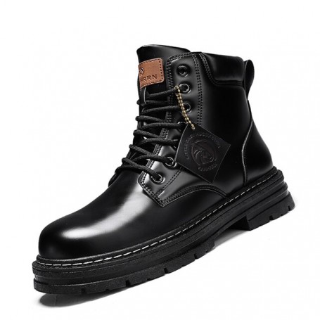 Hiking Boots Men Ankle Leather Boots Man Shoes Outdoor Climbing Martin Boots High Quality Tooling Trekking Shoes Men's boots