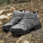 Men Waterproof Hiking Shoes Outdoor Climbing Non-slip Camping Trekking Sneakers Sports Breathable Mountaineering Army Green Boot