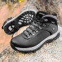New Leather Men's Hiking Shoes High Quality Outdoor Waterproof Fishing Shoes Men's Shoes Hiking Travel Leisure Lace Up Sneakers
