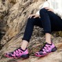 2022 Autumn New Hiking Shoes Women's Shoes Leather Waterproof Outdoor Camping Shoes Mountain Travel Non-slip Lace-up Sneakers