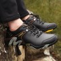 Men's Hiking Shoes Outdoor Waterproof Hiking Shoes Men's Professional Training Shoes Casual Shoes Walking Shoes Work Footwear