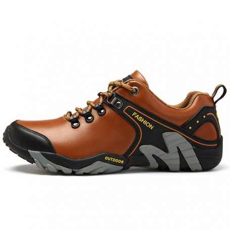 Men's Hiking Shoes Outdoor Waterproof Hiking Shoes Men's Professional Training Shoes Casual Shoes Walking Shoes Work Footwear