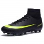 Football Boots Artificial Plants Soccer Shoe Society Cleats Man Soccer Guayos Boy Futsal High Top Sports Sneakers
