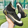 Superstar Breathable Sock Football Boots Children TF/FG Unisex Sneakers Soccer High-top Futsal Shoes Teenagers zapatos de fútbol