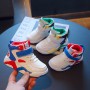Children Basketball Shoes Boys High Top Breathable Sport Shoes Kids Running Sneakers Size 27-37 Baby Toddlers Shoes