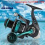OKUMA Newest Spinning Fishing Reel 1000-7000 Ultralight Max Drag 13BB 5.2:1 Surfcasting Spinning Reel Saltwater Jigging Reels
