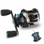 Anti-Exploding Line Water Drop Wheel Magnetic Brake Fishing Reel Rotating Button 9 Gears Baitcas Reel Explosion-Proof Line