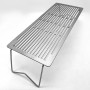 Ultralight Titanium  Barbeque Net Table Portable BBQ Grill Anti-scalding Outdoor Tables for Camping Picnic  Mini Desk