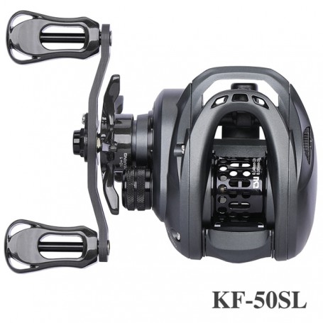 TSURINOYA 135g Ultra Light 6.1g Spool Bait Finesse Baitcasting Fishing Reel Dark Wolf 50S 7.1:1 4kg Shallow Spool Ligh Game Coil