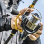 LINNHUE Fishing Reel GW1000-7000 8kg Max Drag All Metal Spool Body Handle Saltwater Reel Spinning Reel For Bass Reel Fishing