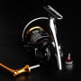 LINNHUE Fishing Reel GW1000-7000 8kg Max Drag All Metal Spool Body Handle Saltwater Reel Spinning Reel For Bass Reel Fishing
